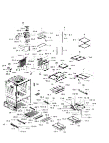 Fridge parts for Samsung Refrigerator RF28HFEDTBC/AA-05 from AppliancePartsPros.com