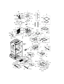 Refrigerator parts for Samsung Refrigerator RF28HDEDTSR/AA-02 from AppliancePartsPros.com