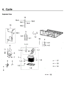Cycle parts for Samsung Refrigerator RF28K9580SR/AA-01 from AppliancePartsPros.com