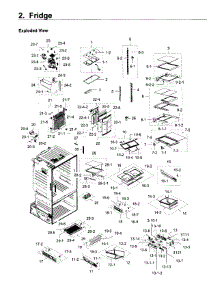 Fridge parts for Samsung Refrigerator RF28HDEDPBC/AA-05 from AppliancePartsPros.com