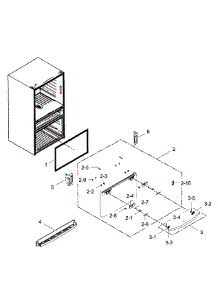 Freezer Door parts for Samsung Refrigerator RF28HMEDBSR/AA-10 from AppliancePartsPros.com
