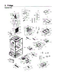 Fridge parts for Samsung Refrigerator RF26J7500SR/AA-01 from AppliancePartsPros.com