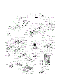 Fridge parts for Samsung Refrigerator RFG299ABRS/XAA-00 from AppliancePartsPros.com