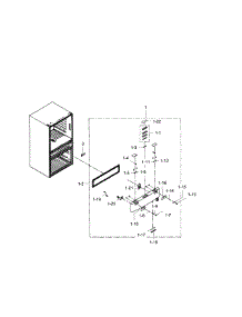 Flexzone Door parts for Samsung Refrigerator RF30HBEDBSR/AA-03 from AppliancePartsPros.com
