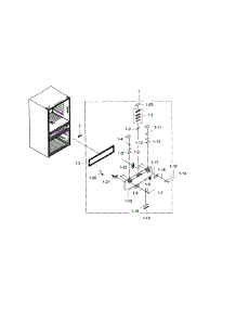 Flexzone Door parts for Samsung Refrigerator RF24FSEDBSR/AA-06 from AppliancePartsPros.com