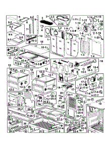 Refrigerator parts for Samsung Refrigerator RF268ABPN/XAA-00 from AppliancePartsPros.com
