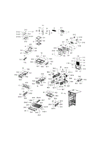 Fridge parts for Samsung Refrigerator RFG297HDWP/XAA-02 from AppliancePartsPros.com