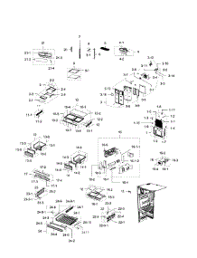 Fridge parts for Samsung Refrigerator RFG293HAPN/XAA-01 from AppliancePartsPros.com