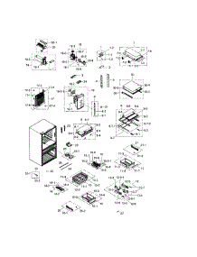 Refrigerator parts for Samsung Refrigerator RF24FSEDBSR/AA-04 from AppliancePartsPros.com