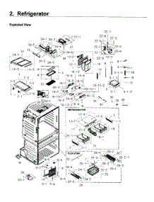 Fridge parts for Samsung Refrigerator RF4267HARS/XAA-05 from AppliancePartsPros.com