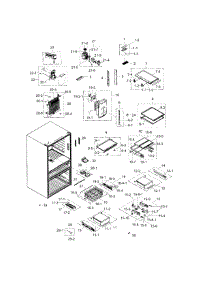 Refrigerator parts for Samsung Refrigerator RF31FMESBSR/AA-02 from AppliancePartsPros.com