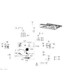 Cycle parts for Samsung Refrigerator RF32FMQDBSR/AA-08 from AppliancePartsPros.com