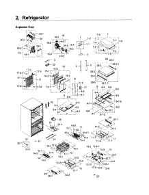 Refrigerator parts for Samsung Refrigerator RF22KREDBSR/AA-00 from AppliancePartsPros.com
