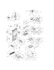Fridge parts for Samsung Refrigerator RF34H9960S4/AA-05 from AppliancePartsPros.com