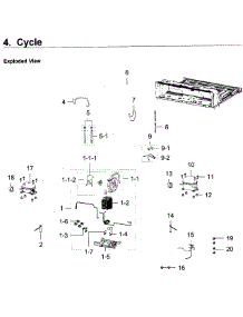 Cycle parts for Samsung Refrigerator RF23J9011SG/AA-06 from AppliancePartsPros.com