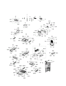 Fridge parts for Samsung Refrigerator RFG293HARS/XAA-03 from AppliancePartsPros.com