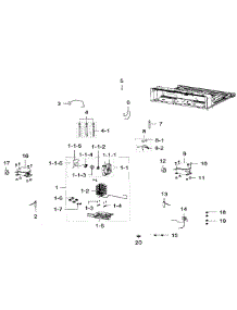 Cycle parts for Samsung Refrigerator RF32FMQDBSR/AA-05 from AppliancePartsPros.com