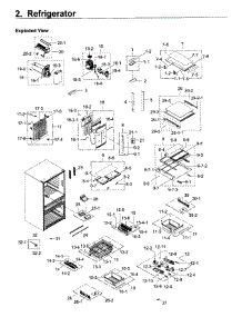 Fridge parts for Samsung Refrigerator RF22KREDBSR/AA-04 from AppliancePartsPros.com