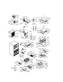 Refrigerator parts for Samsung Refrigerator RF24FSEDBSR/AA-00 from AppliancePartsPros.com
