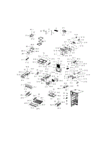 Fridge parts for Samsung Refrigerator RFG237AABP/XAA-01 from AppliancePartsPros.com