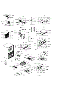 Fridge parts for Samsung Refrigerator RF24FSEDBSR/AA-08 from AppliancePartsPros.com