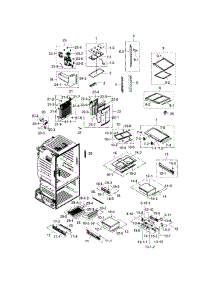 Fridge parts for Samsung Refrigerator RF323TEDBSR/AA-02 from AppliancePartsPros.com