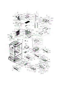Fridge parts for Samsung Refrigerator RF23HCEDBSR/AA-06 from AppliancePartsPros.com