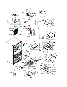 Refrigerator parts for Samsung Refrigerator RF31FMESBSR/AA-00 from AppliancePartsPros.com