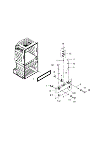 Flexzone Door parts for Samsung Refrigerator RF4287HABP/XAA-01 from AppliancePartsPros.com