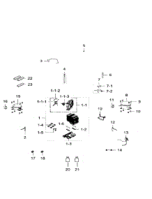 Cycle parts for Samsung Refrigerator RF34H9960S4/AA-02 from AppliancePartsPros.com