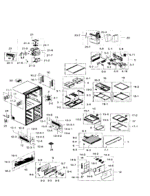 Fridge parts for Samsung Refrigerator RF34H9960S4/AA-02 from AppliancePartsPros.com