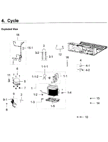 Cycle parts for Samsung Refrigerator RF22K9381SR/AA-00 from AppliancePartsPros.com