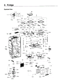 Fridge parts for Samsung Refrigerator RF22K9381SR/AA-00 from AppliancePartsPros.com