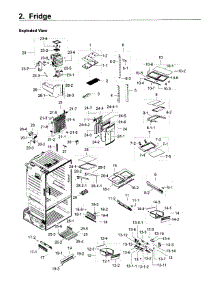 Fridge parts for Samsung Refrigerator RF23HCEDBSR/AA-12 from AppliancePartsPros.com