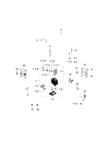 Cycle parts for Samsung Refrigerator RF34H9960S4/AA-01 from AppliancePartsPros.com