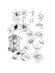Fridge parts for Samsung Refrigerator RF323TEDBBC/AA-02 from AppliancePartsPros.com