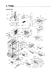 Fridge parts for Samsung Refrigerator RF23HCEDBSR/AA-11 from AppliancePartsPros.com