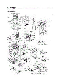 Fridge parts for Samsung Refrigerator RF23HCEDBWW/AA-12 from AppliancePartsPros.com