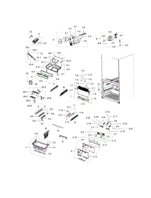 Freezer parts for Samsung Refrigerator RFG238AARS/XAA-02 from AppliancePartsPros.com