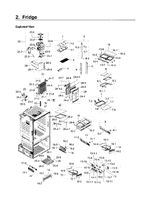 Fridge parts for Samsung Refrigerator RF23HCEDBSR/AA-13 from AppliancePartsPros.com