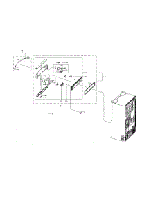 Mid Door parts for Samsung Refrigerator RF22NPEDBSG/AA-00 from AppliancePartsPros.com