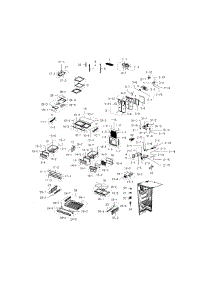 Fridge parts for Samsung Refrigerator RFG237AAPN/XAA-01 from AppliancePartsPros.com