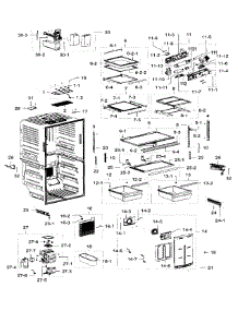 Fridge parts for Samsung Refrigerator RF32FMQDBSR/AA-01 from AppliancePartsPros.com