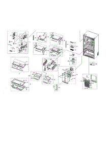 Fridge parts for Samsung Refrigerator RF22NPEDBSR/AA-00 from AppliancePartsPros.com