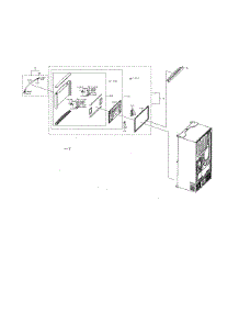 Freezer Door parts for Samsung Refrigerator RF22NPEDBSR/AA-00 from AppliancePartsPros.com