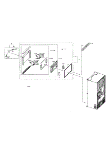 Freezer Door parts for Samsung Refrigerator RF22NPEDBSR/AA-01 from AppliancePartsPros.com