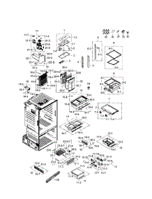 Fridge parts for Samsung Refrigerator RF263TEAESR/AA-00 from AppliancePartsPros.com
