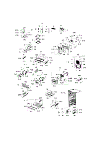 Fridge parts for Samsung Refrigerator RFG237AAWP/XAA-05 from AppliancePartsPros.com