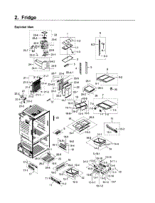 Fridge parts for Samsung Refrigerator RF23HCEDBWW/AA-08 from AppliancePartsPros.com