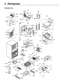 Fridge parts for Samsung Refrigerator RF23M8090SR/AA-00 from AppliancePartsPros.com